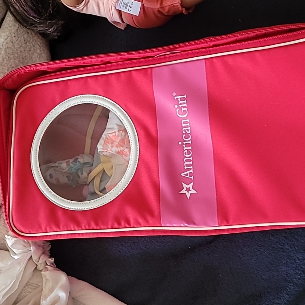 American girl doll, bag, and accessories - Picture 3 of 4